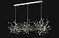 Светильник подвесной Crystal Lux GARDEN SP3х3 L1200 CHROME — фото 2