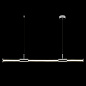 LINEUP SP24W LED CHROME Crystal lux LINEUP Светильник подвесной LED 24W 2880Lm — фото 4