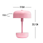 Haipot pink LED rechargeable table lamp Dyberg Larsen настольная лампа 7204