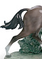1008418 Lladro Dressage фарфоровая фигурка женщины на лошади во время выездки — фото 4