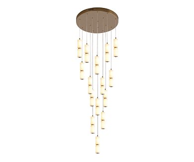 Люстра Kink Light Бейла латунь d50 07528-15A,36