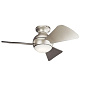34" Sola Fan Brushed Nickel люстра-вентилятор 330150NI Kichler — фото 1