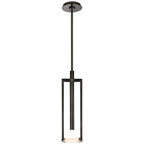 Melange Small Floating Disc Pendant бронза с алебастром