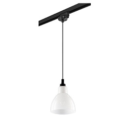 L1T865017 Lightstar Loft 2 трефовый светильник черного цвета с купольным плафоном для однофазного шинопровода