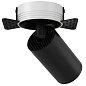 C058CL-1B Maytoni FOCUS S Встраиваемый светильник 10W Черный — фото 1