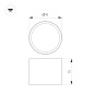 054911 Arlight Светильник SP-BISCOTTO-R90-8W Warm3300-MIX (BK, 80 deg, 230V) — фото 1