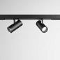 Магнитный трековый светильник Stick SPOT DOUBLE 06W 3000K Ideal Lux 329512, черный — фото 1