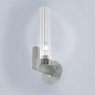 Kolarz Raggio 6009.60150 настенный светильник сусальное серебро прозрачный ширина 17.2cm высота 36cm 1 лампа e14 — фото 1
