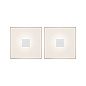 78401 Paulmann Square 2 IP44 100x10 мм 2x20 лм 230/12 В 2x0,8 Вт 2700 К Белый пластик/алюминий — фото 1