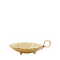 109382 Tray Shell polished brass S лоток Eichholtz