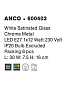 600403 ANCO Novaluce светильник LED E27 1x12W IP20