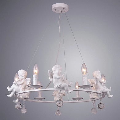 Подвесная люстра Arte Lamp AMUR A4288LM-6WH
