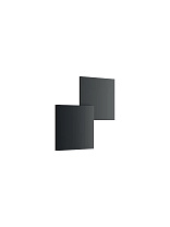 Настенный светильник Puzzle Lodes, черный матовый ral 9005