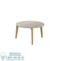 СТОЛИК TEA TIME Ø 60CM CERAMIC TAUPE GREY Royal Botania