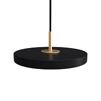 Asteria Micro Black w. Dim 15 x 5,7cm, 2.7m cordset