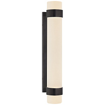 Barton Medium Bath Sconce бронза с гравированным кристаллом