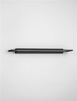 Sandy Black Steel, Aluminium & Acrylic LED 18Watt 220-240Volt 1170Lm IP44 3000-4000K CCT by Dip Switch L:56 W:10 H:4 cm
