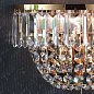 WA 2-1021/2 gold Saturn Orion полукруглое бра с кристальными подвесками — фото 1