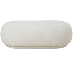 100105202 Ferm Living Rico мягкий пуф овальной формы с текстильной обивкой