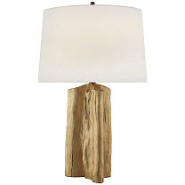 Sierra Buffet Lamp позолота с льняным абажуром