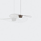 L0020311 VERTIGO Petite Friture Подвесной светильник геометрический сферический средний бронзовый — фото 3