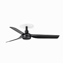 MINI PUNT RECESSED S Black fan 0-10V