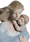 Фарфоровая статуэтка матери с сыном Loving Touch Lladro 01008519 — фото 3
