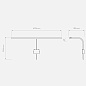 Настенный светильник Astro Lighting Mondrian 600 Frame Mounted LED матовый черный — фото 1