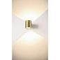 1008613 SLV OCULUS WL up/down DTW PVD brass настенный светильник — фото 6