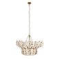 Люстра Arteriors Bilal, кокосовая скорлупа цвета слоновой кости — фото 5
