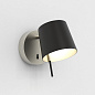 1444002 Miura Wall Astro lighting настенный светильник матовый никель — фото 1