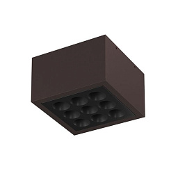Mile Flos Outdoor Накладной спот квадратный коричневый f-o-0984