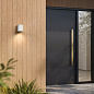 Уличный настенный светильник Astro Lighting Brixham Single серый бетон — фото 5