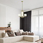 Люстра Hampton Hinkely HK-HAMPTON4-BB шлифованная латунь — фото 1