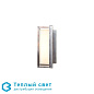 Ice Cubic rectangular 3411 уличный настенный светильник Moretti Luce