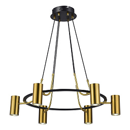 SL1215.403.06 ST-Luce Talia подвесной светильник с латунным цилиндрическим корпусом