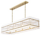 114386 Chandelier Ruby rectangular Люстра Eichholtz