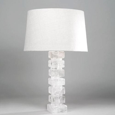 TG0032 Rock Crystal Column настольная лампа Vaughan