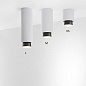 F43E03 01 Fabbian Claque PL LED M современный потолочный светильник белый — фото 2