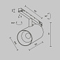 Трековый светильник Maytoni Focus Led 12W Черный TR243-4-12WTW-DD2-B — фото 11
