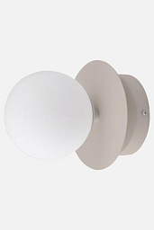 694202 Globen Lighting Art настенный светильник для ванной комнаты с купольным плафоном бежевого оттенка