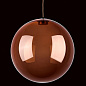 801022 Lightstar Sferetta подвесной светильник, 3Вт, 3000K, марсала — фото 3