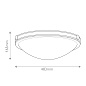 Потолочный светильник Collier Hinkely HK-COLLIER-F-M-BX черный оксид — фото 4