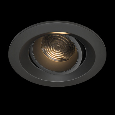 Встраиваемый светильник Elem Maytoni черный DL052-L7B4K
