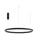 Triac Dimmable Sandy Black Aluminium & Acrylic LED 106 Watt 220-240 Volt 4899Lm 3000K IP20 Light Up & Down D: 100 H: 200 cm
