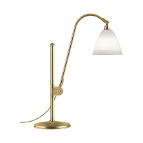 BESTLITE BL1 - LAMPE DE TABLE/Pied laiton, abat-jour ivoire