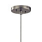 Avery 1 Light Cone Mini Pendant Brushed Nickel подвесной светильник 43851NI Kichler — фото 2