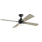 52" Lija Fan Satin Black люстра-вентилятор 330140SBK Kichler — фото 1