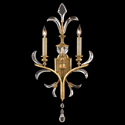 760750 Beveled Arcs 32" Sconce бра, Fine Art Lamps