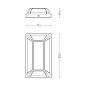 KAMI 2 10 W diffuse Landa настенный светильник KA20POSD